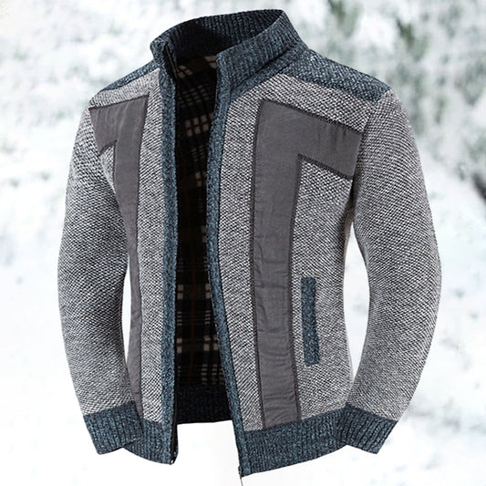Bryson | Textured Zip Cardigan