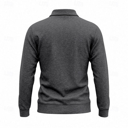 Garrett | Refined Long-Sleeve Polo Shirt