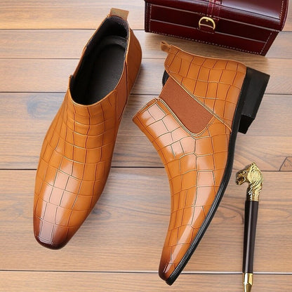 Caspian | Polished Chelsea Boots