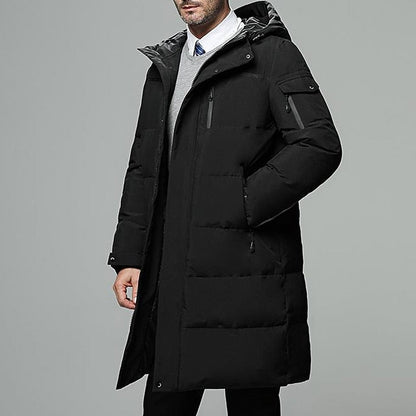 Gilbert | Hooded Longline Puffer Coat