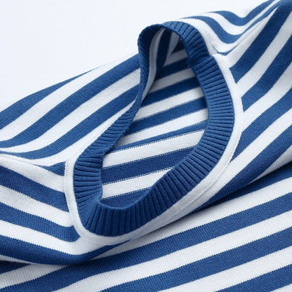 Marina | Relaxed Striped Long-Sleeve Top