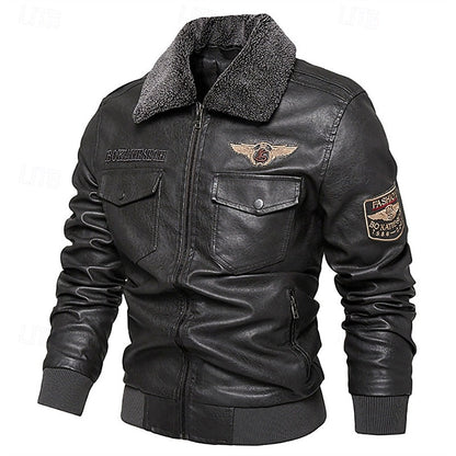 Ellery | Rugged Aviator Jacket