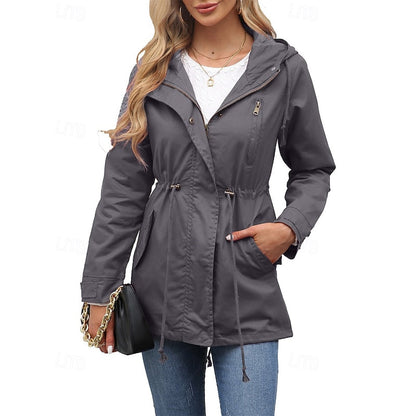 Matilda | Hooded Longline Utility Coat