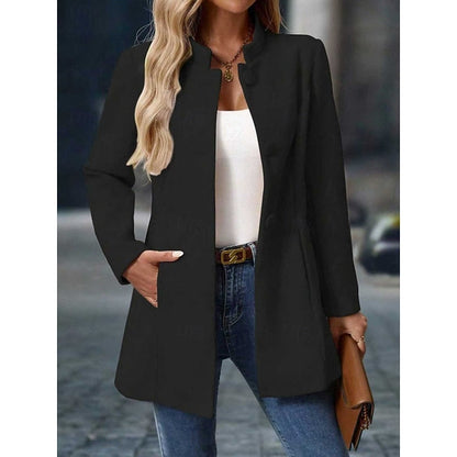 Ingrid | Elegant Stand-Collar Coat