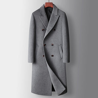Montgomery | Double-Breasted Longline Overcoat