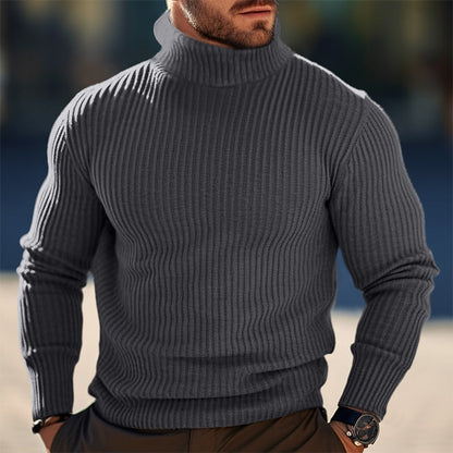 Alaric | Ribbed Turtleneck Sweater