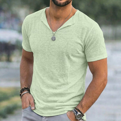 Landon | Relaxed V-Neck T-Shirt