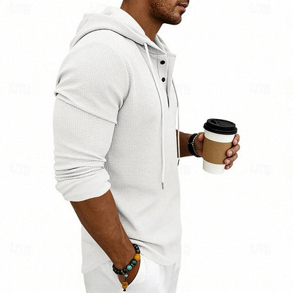 Malcolm | Relaxed Drawstring Hooded Top